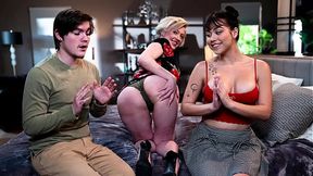 Dee Williams Guides Tyler and Lilith in a Gentle Anal&#x1F44C; Threeway!