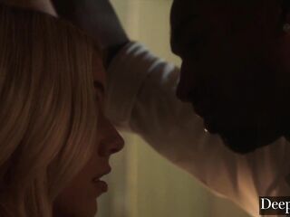 Deeper. BBC lust blond dominated