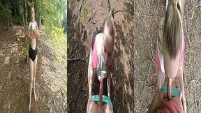 quick fuck in the woods