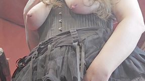 "Goth Girlfriend has multiple orgasms and cums hard"