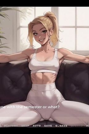 My New Girlfriend Taboo Hentai Game Ep.1 My GF and Her Tiny Tits BFF Are Cuckolding Him with BBC!