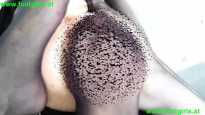 Sniffing for femme fatales - Foot fetish delight: Sock-savoring nymphs
