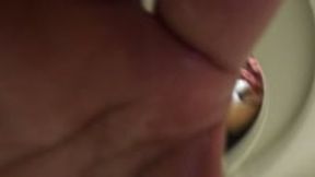 Giantess has Breathe play with Teenie in her Giant Toilet POV 1080