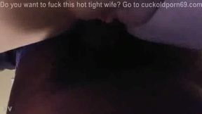 Hubby Films Cuckold Wife Cream on a Stranger's BBC
