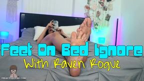 Feet on Bed Ignore - Raven Rogue - HD 720 MP4