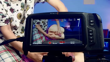 Great long handjob during juicy self anal fingering - Behind The Scenes
