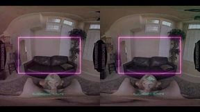 Hot Blonde CLAIRE ROOS Sucks for VR Lethal hardcore After Romance Dinner