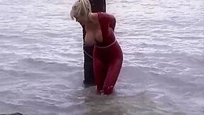 Red Catsuit Burglar