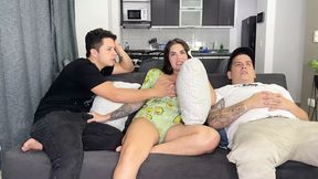 I indulge in sensual delights with Logan's eager tongue probing Sara's crevices