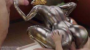 Atomic Heart Ballerina Takes It Up the Ass