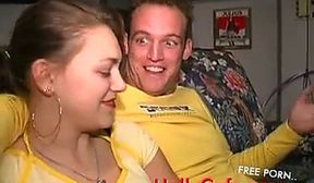 cleaning lady get in to a trio Dutch Pornstars
