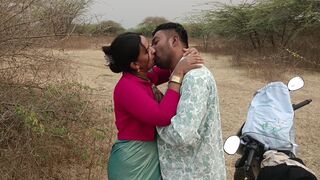 Horny Indian Bhabhi Hot Sex Outdoor Filming For Public