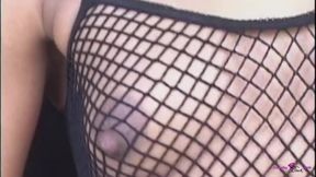 A Wonderful Black Bitch Got Her Holes Penetrated by a Magical Black Stud