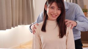 a beautiful and slender married woman has her body played with by a man who is not her husband, and she squirts and climaxes and gets irresponsibly creampie sex!