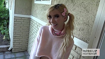 Blonde Gal Kenzie Reeves' Gets Her Ass Drilled & Filled Raw!