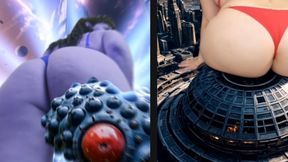 Alien Giantess Blueberry ( Debora )