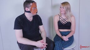 Dominated blonde bondage beautiful babe