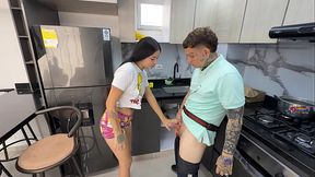 My cuckold husband hires an apprentice plumber and he takes advantage of the fact that he's out to work, and we end up having the best sex of our lives