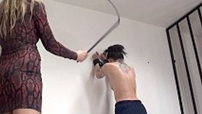 Sissi bare back whip 1402