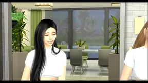 Sophie R x Aishah S threesome fun