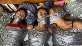 The Girl Was Hired To Bind And Gag Us! (mp4)