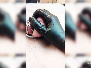 Denied a Real Climax!! Viagra in Chastity - thrall defiance (Hands Free Cum)