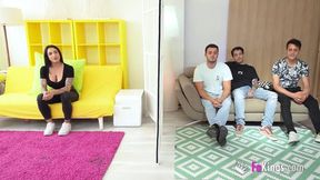 Sexy Nelia Estrada gets pounded in group sex romp, begging for more cock&#x1F346; and cum