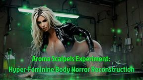 Aroma Scalpels Experiment: Hyper-Feminine Body Horror Reconstruction