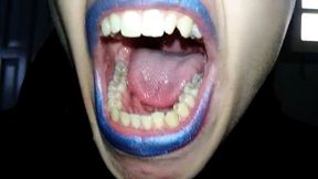 Yawning bad breath uvula
