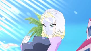 Android Quest For the Nuts Episode one Android 18 yo the Skank