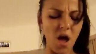 Romanian beauty fucking like a pro