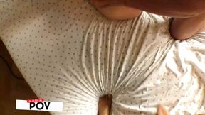 Gia's Butt&#x1F351; Bounces on Matt's Hard Pole in Cowgirl Suck&#x1F61C;!