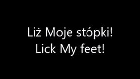 Lick My Big Feet!