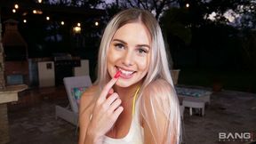 Nice-looking Bri's blowjob action