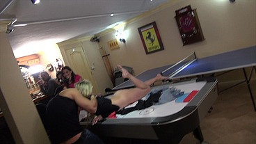 Euro pornstars legs wide open week... Spin the bottle