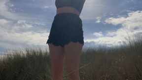 Public Flashing at the Beach