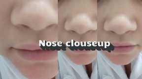My Giselle nose in close-up