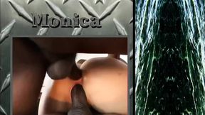 Hottie Fucks Two Black Dicks