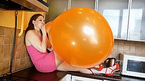 Angie huge B2P on the kitchen Full HD