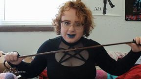 Trying Out a New Cane