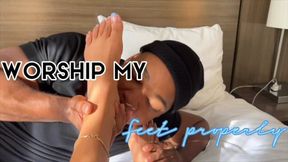 Jezebel Juice: "Yes! Nice And Slow With That Tongue": Foot Worship