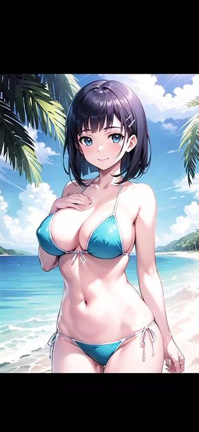 Ai generated Anime girls compilation
