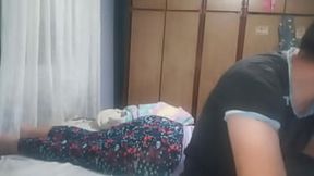 Step sis wants a naughty&#x1F608; massage from her step bro