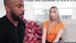 Her stepdad had to help her because she was still a pure