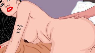 Anime Thin thick huge boobs arab bubble ass Mia blows and fucks a bbcs - Full clip on Red