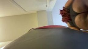 Tiny Human Creeping around in Giantess Trash POV 4k smaller