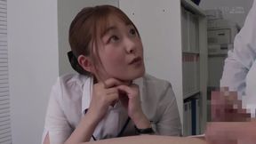 Blonde Bombshell Aozora Cums Hard While Boss Isn&#039;t Watching