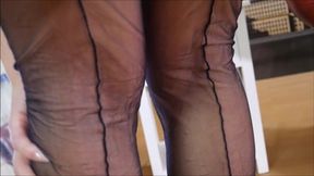 Wrinkled Stockings - Coming Home From The Fantasy Dress Party