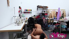 latina lara rey invites her friend to a very special date. the fashion class will turn into a wild fuck in a seconds!