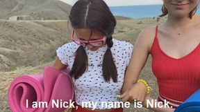Exhibitionists showed off their anus to naive dicks